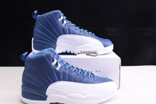 One Kick Air 12 Jordan Retro Blue Stone 130690-404 0716